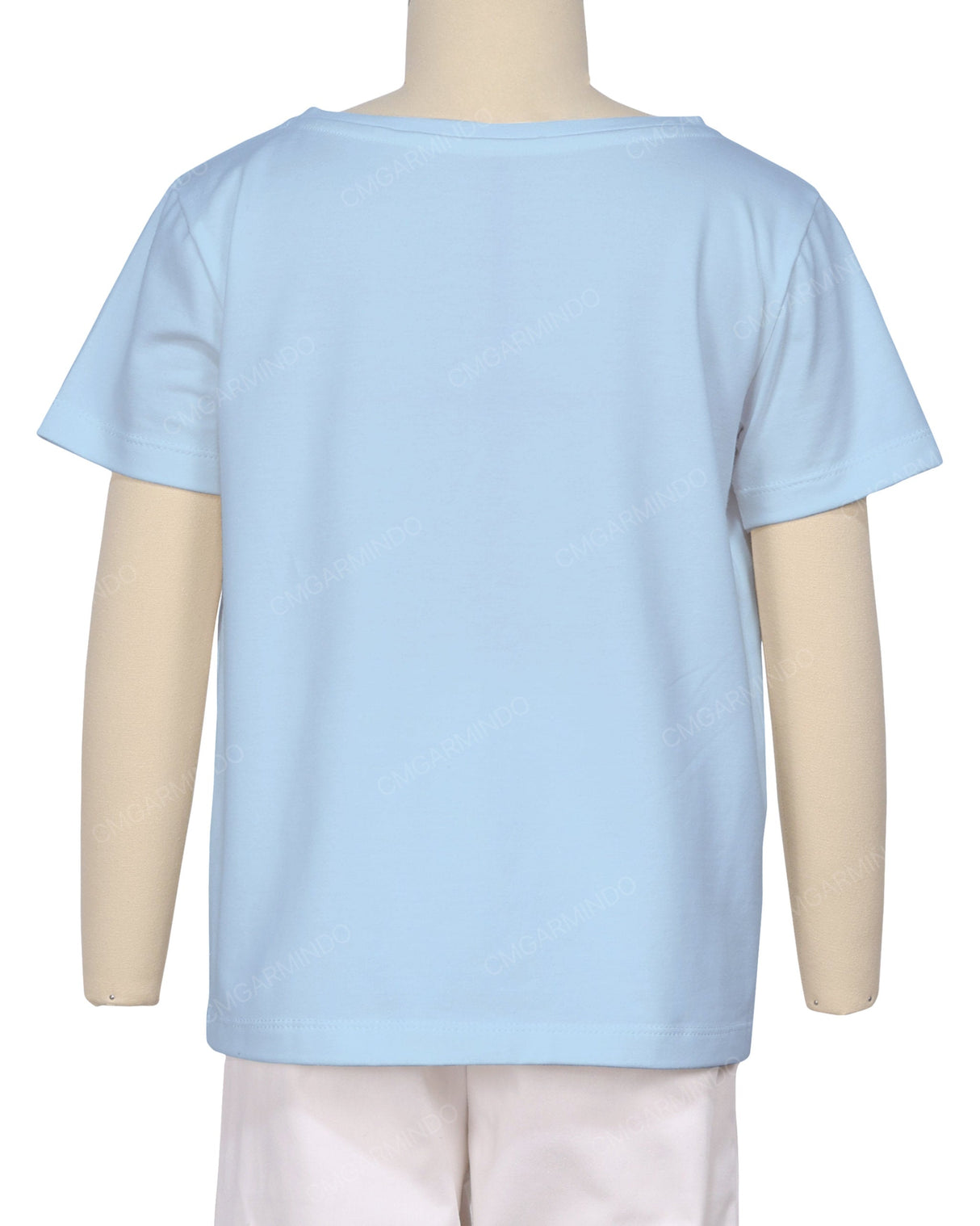 Relaxed Short Sleeve Boat Neck T-shirt