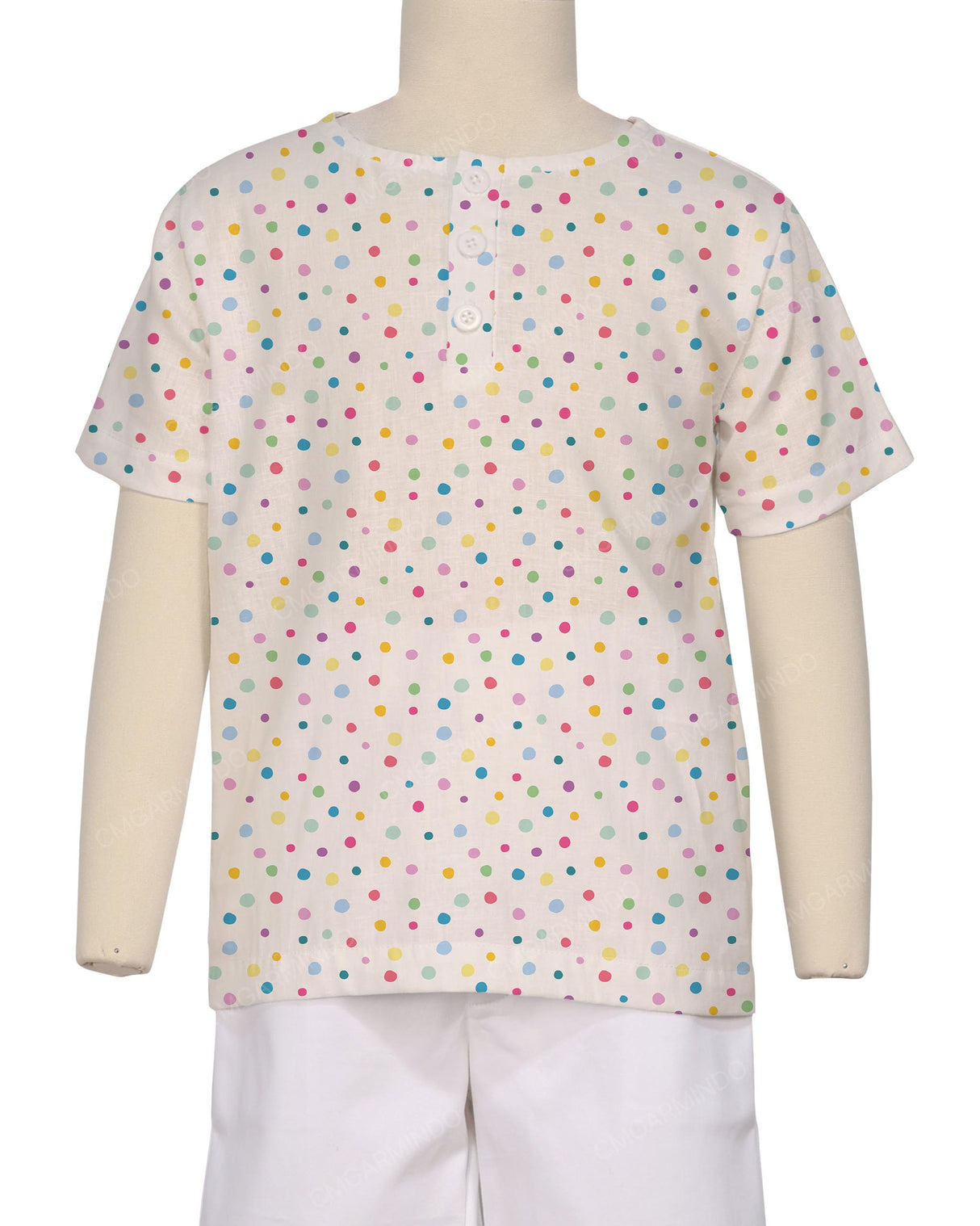 Short Sleeve Henley Shirt