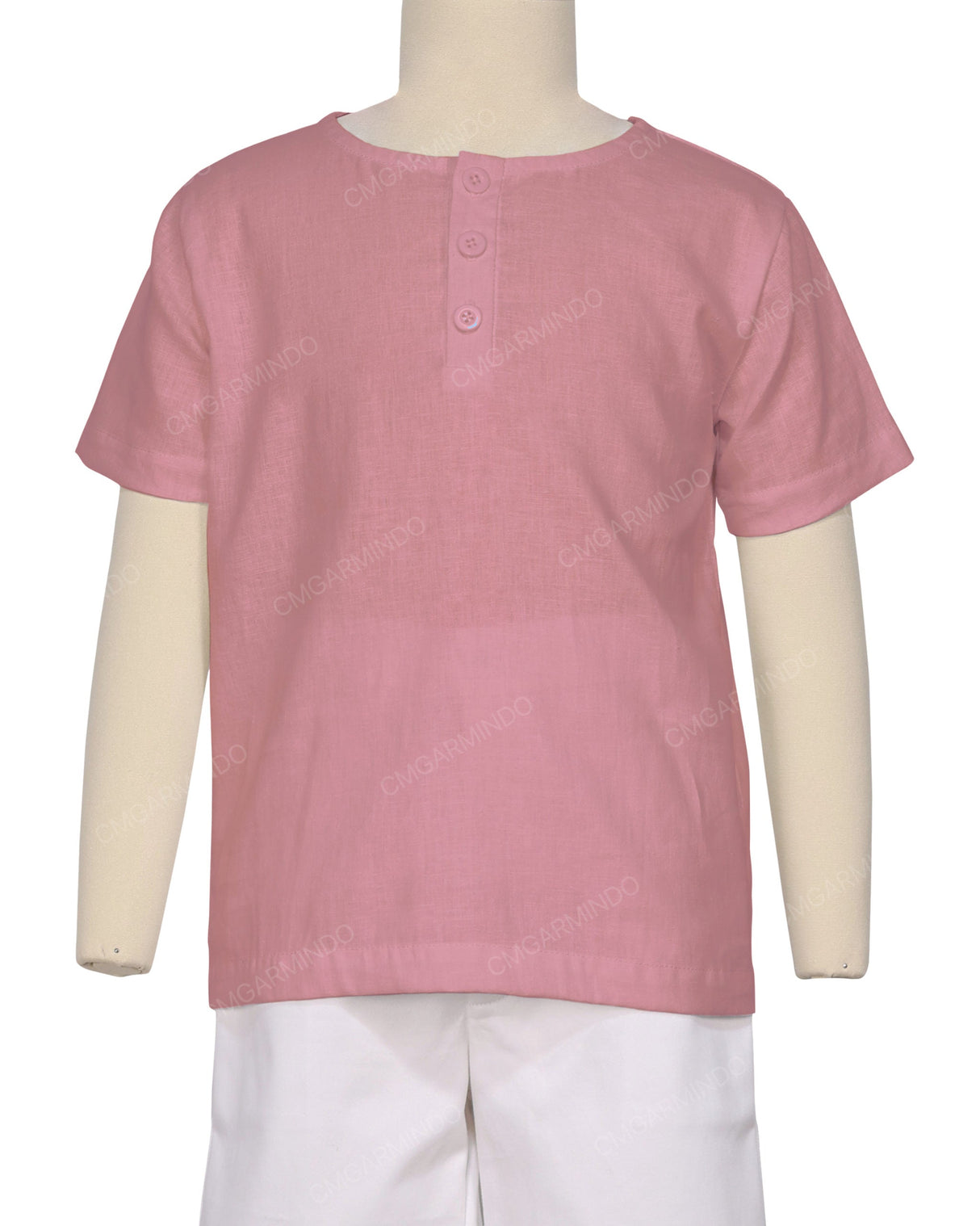 Short Sleeve Henley Shirt