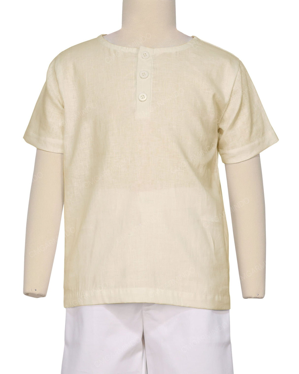 Short Sleeve Henley Shirt
