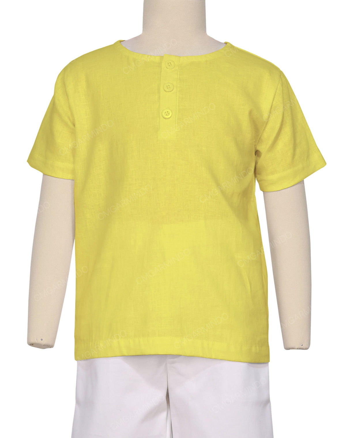 Short Sleeve Henley Shirt