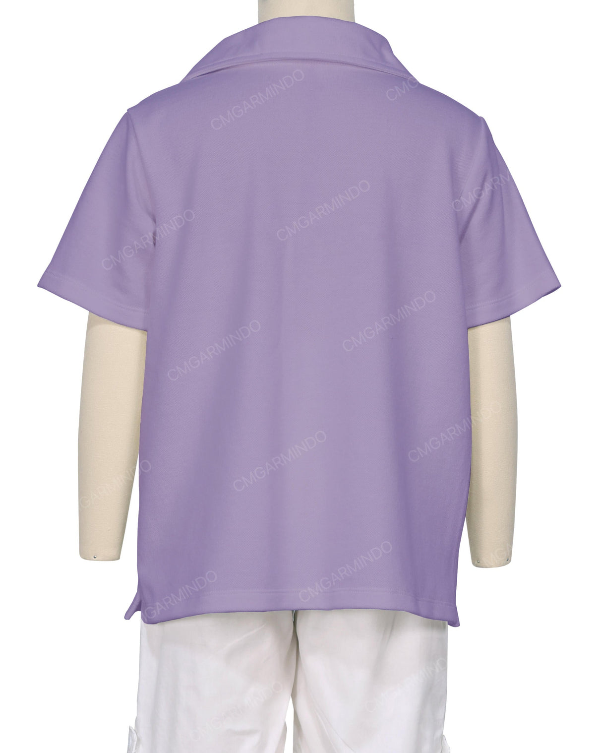 Oversized Short Sleeve Polo T-Shirt