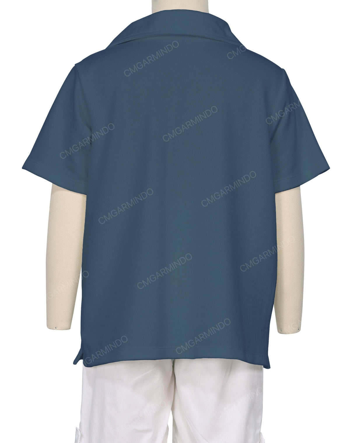 Oversized Short Sleeve Polo T-Shirt
