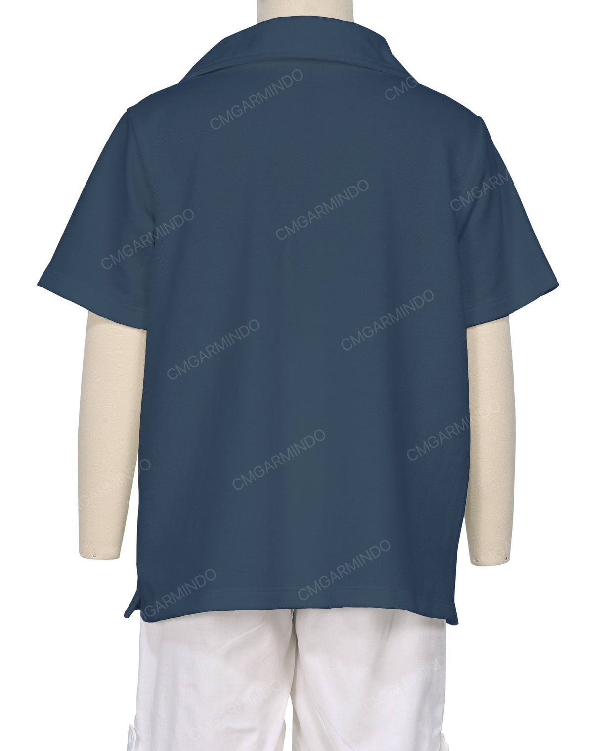 Oversized Short Sleeve Polo T-Shirt