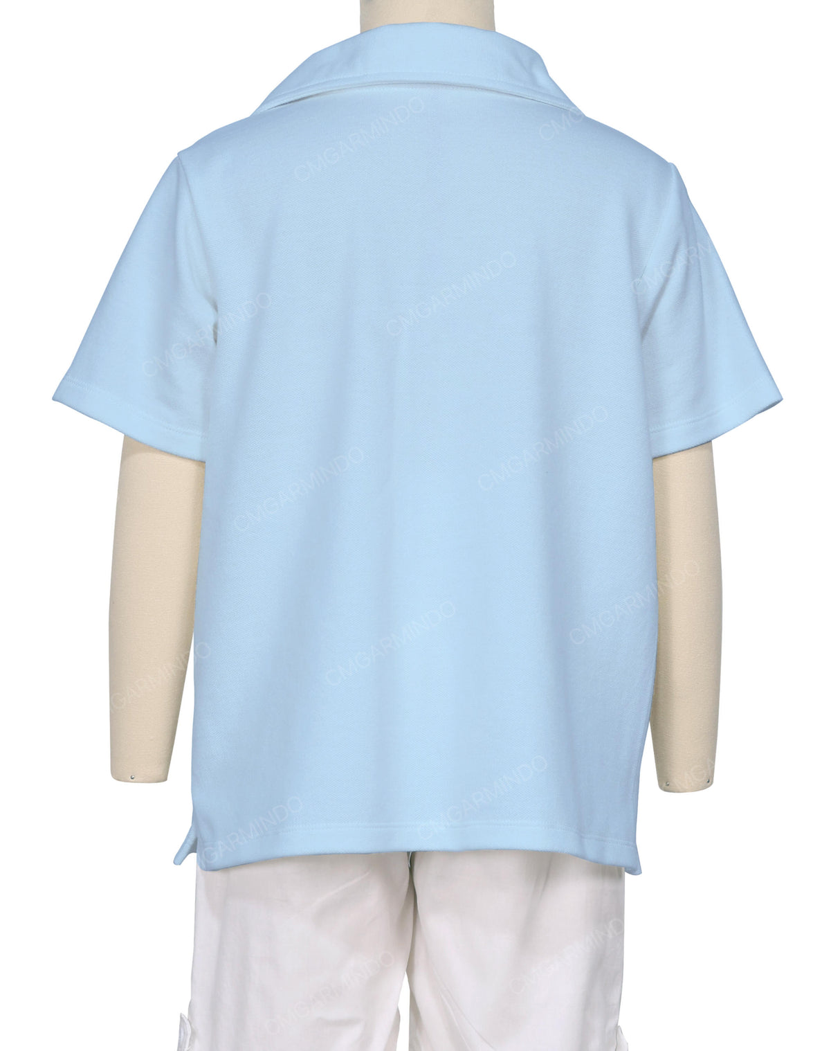 Oversized Short Sleeve Polo T-Shirt