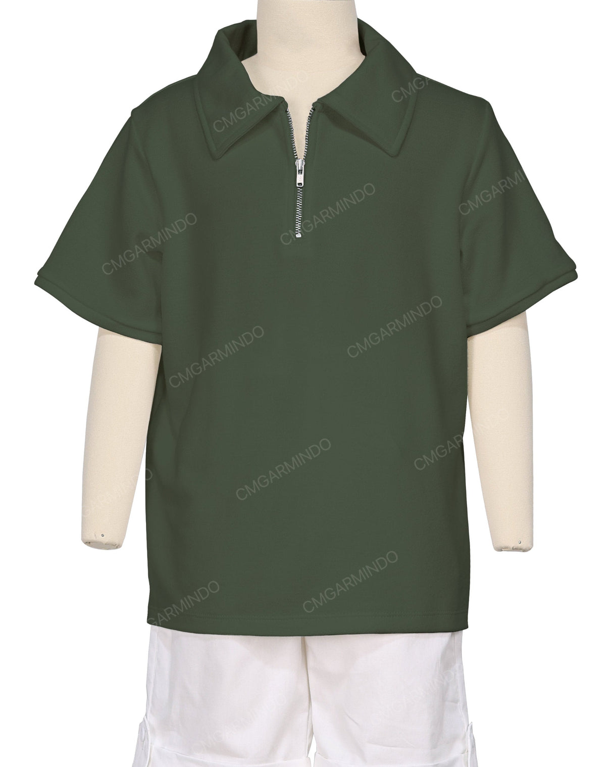 1/4 Zip Polo