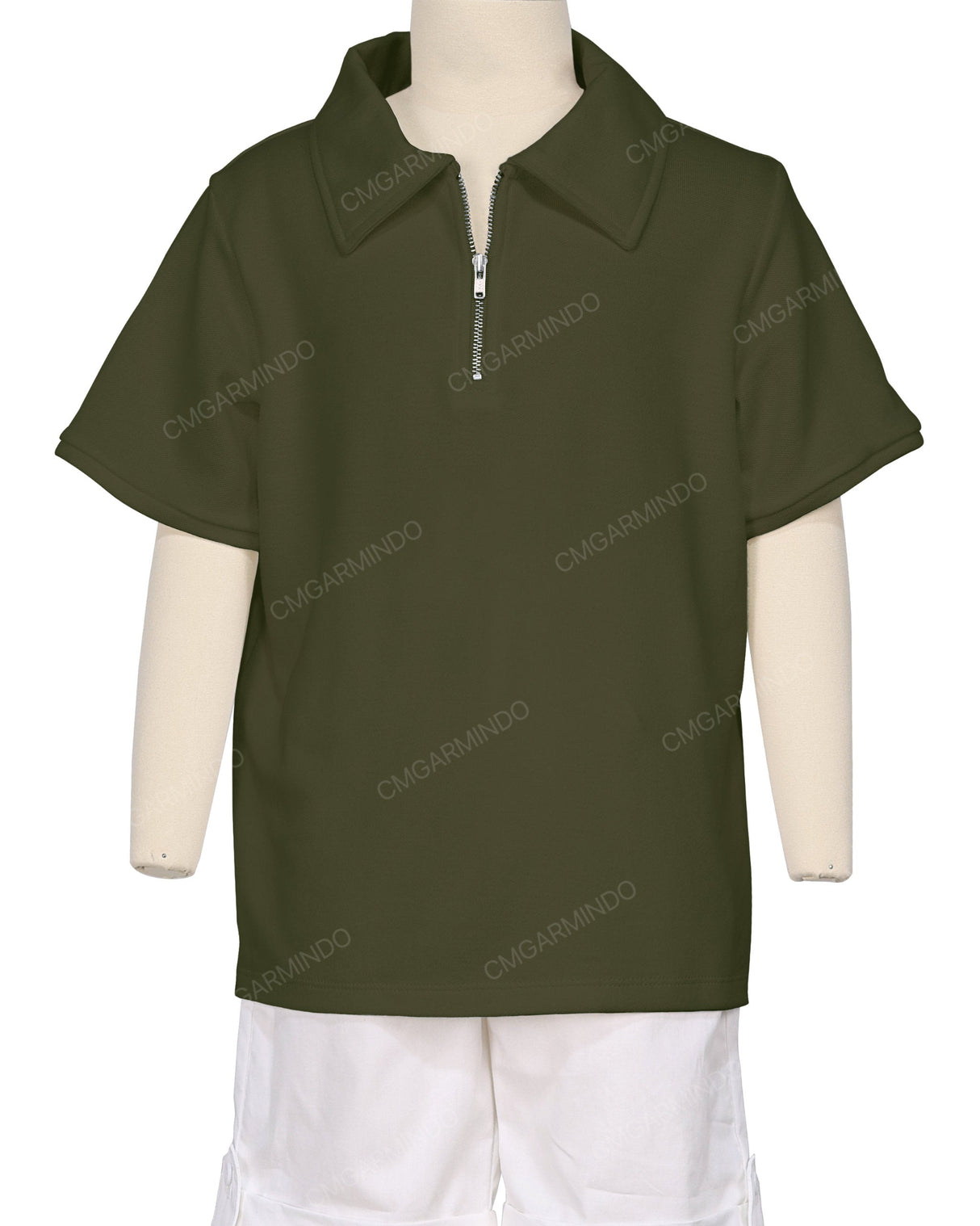 1/4 Zip Polo