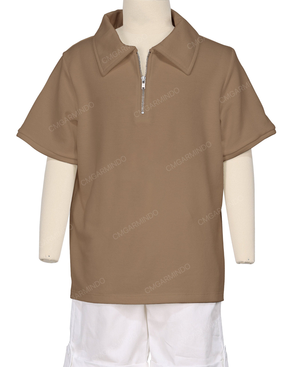 1/4 Zip Polo