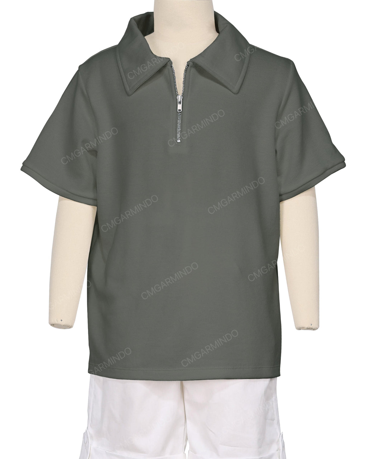 1/4 Zip Polo