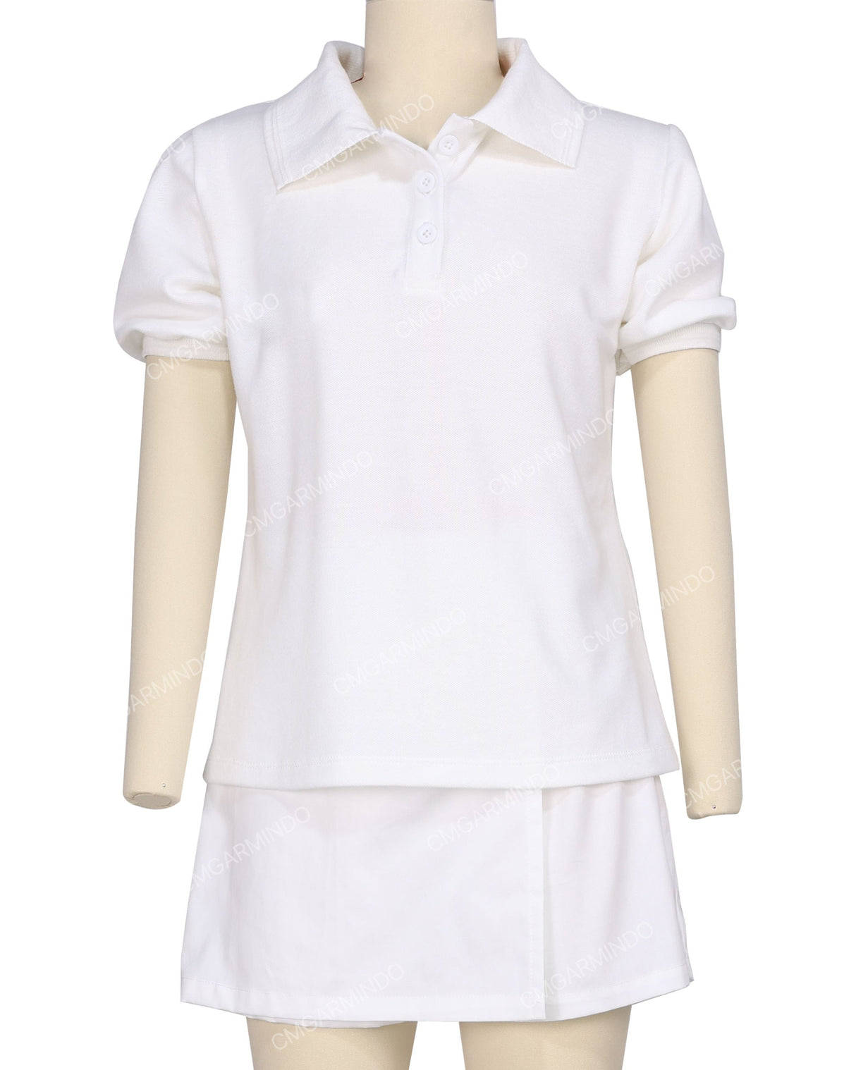 Puff Sleeve Polo