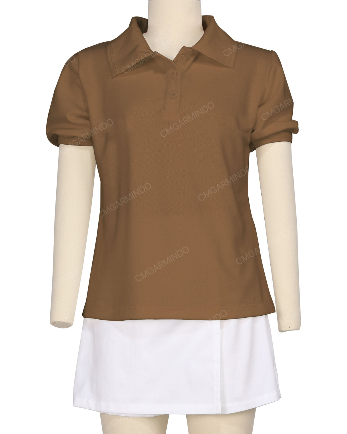 Puff Sleeve Polo