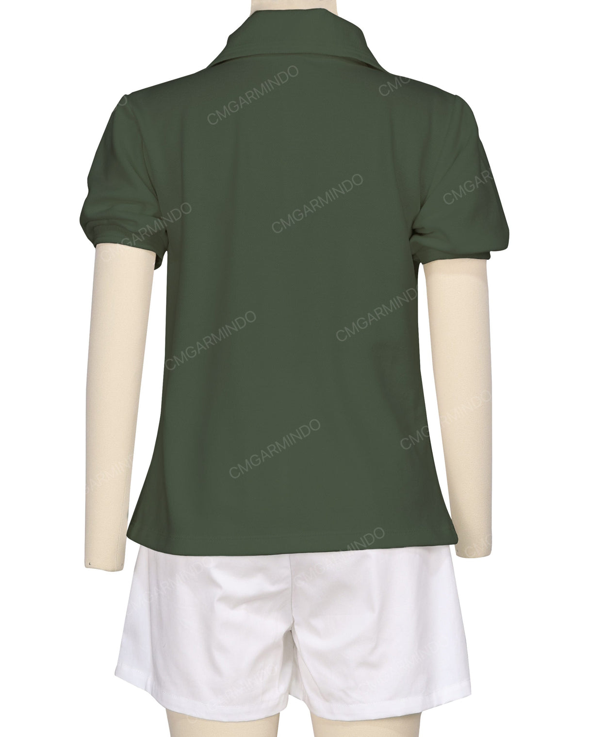 Puff Sleeve Polo