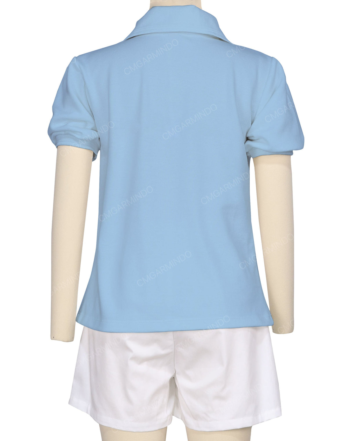 Puff Sleeve Polo