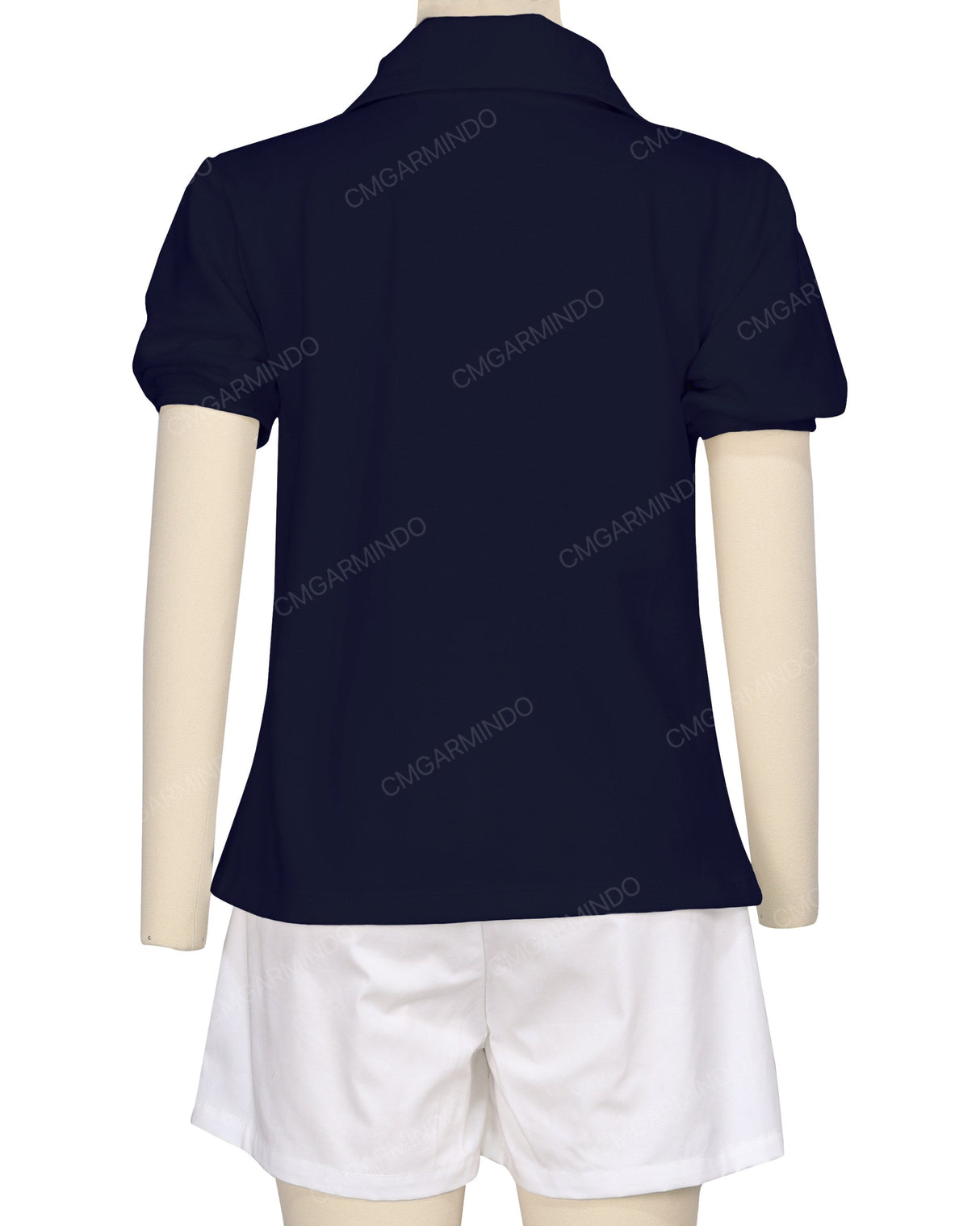Puff Sleeve Polo