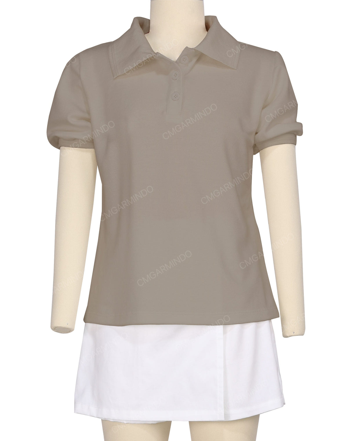 Puff Sleeve Polo