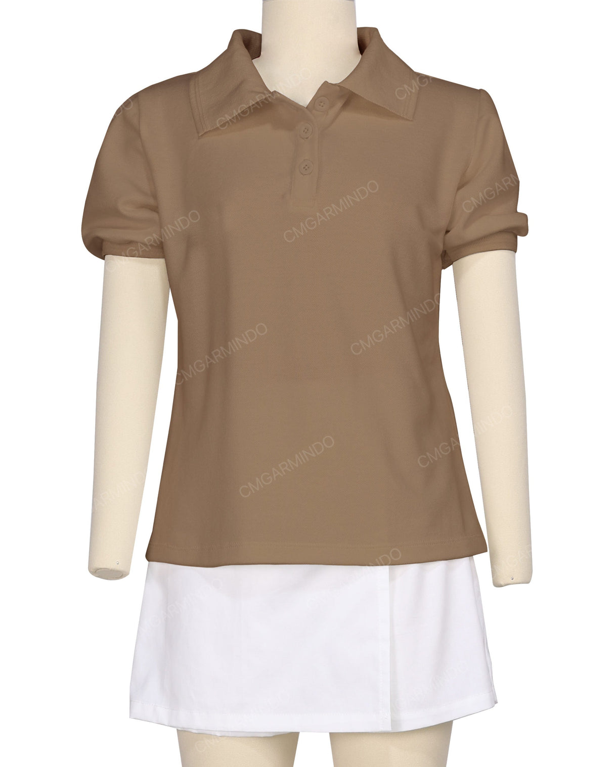 Puff Sleeve Polo