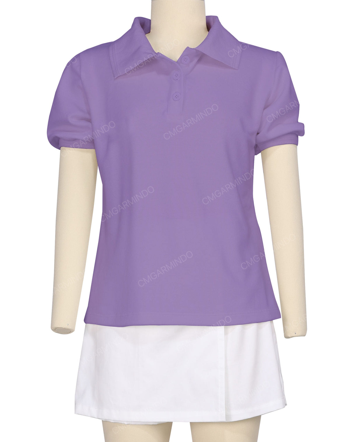 Puff Sleeve Polo