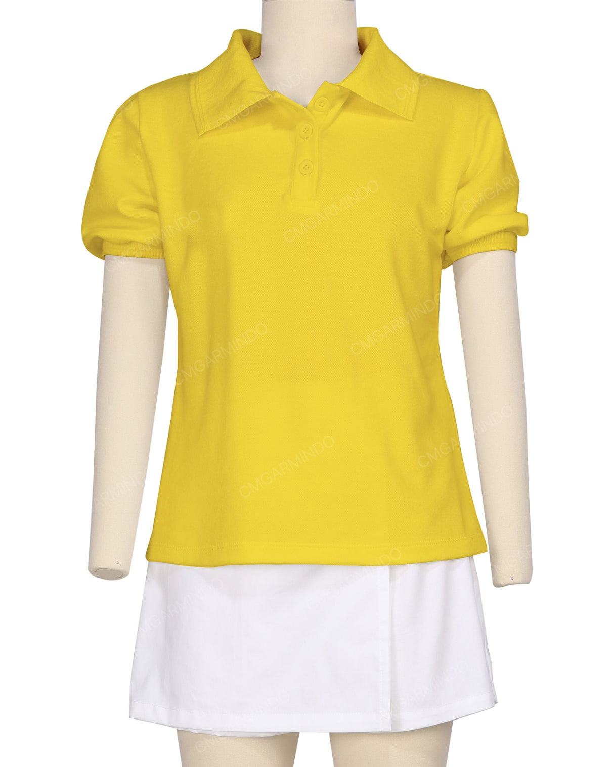 Puff Sleeve Polo