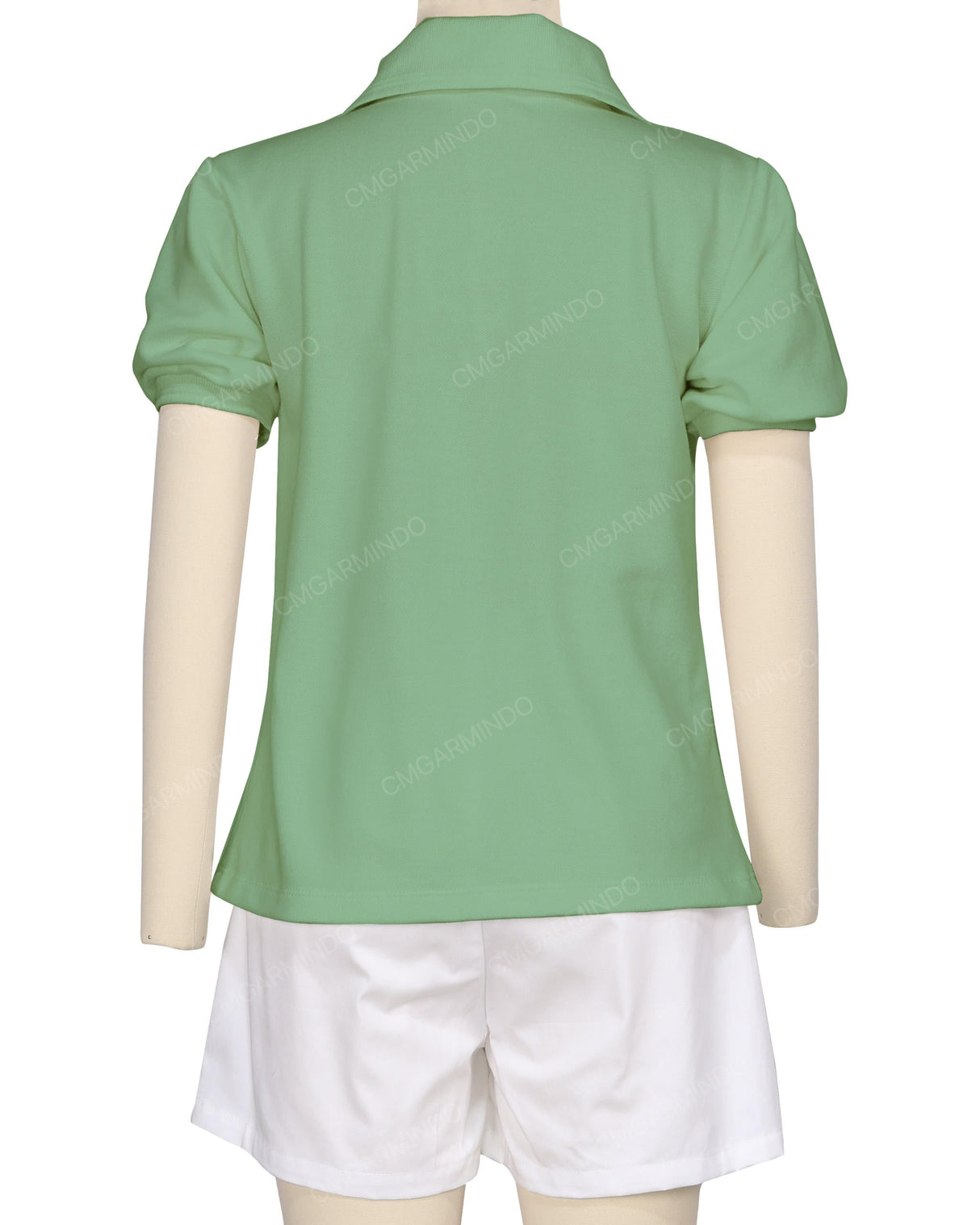 Puff Sleeve Polo