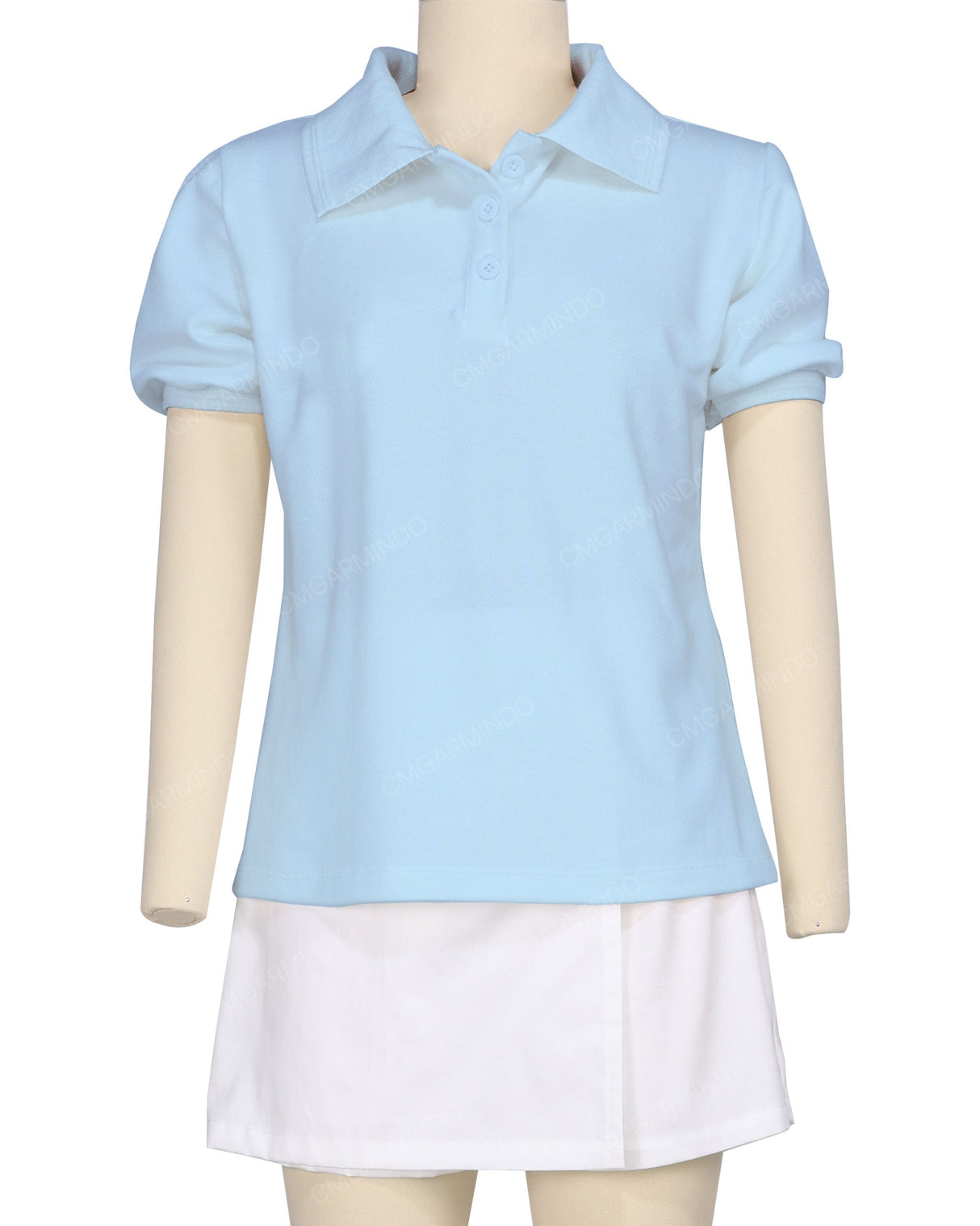 Puff Sleeve Polo