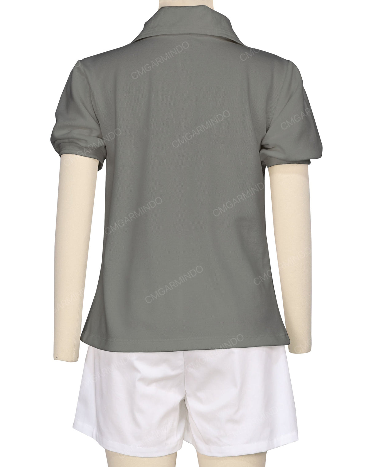 Puff Sleeve Polo