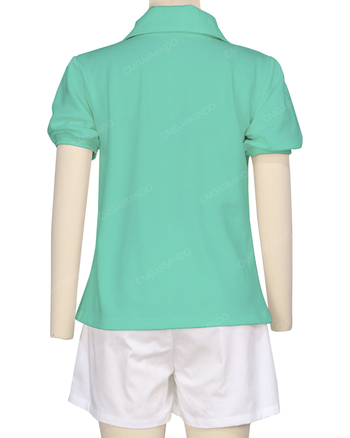 Puff Sleeve Polo