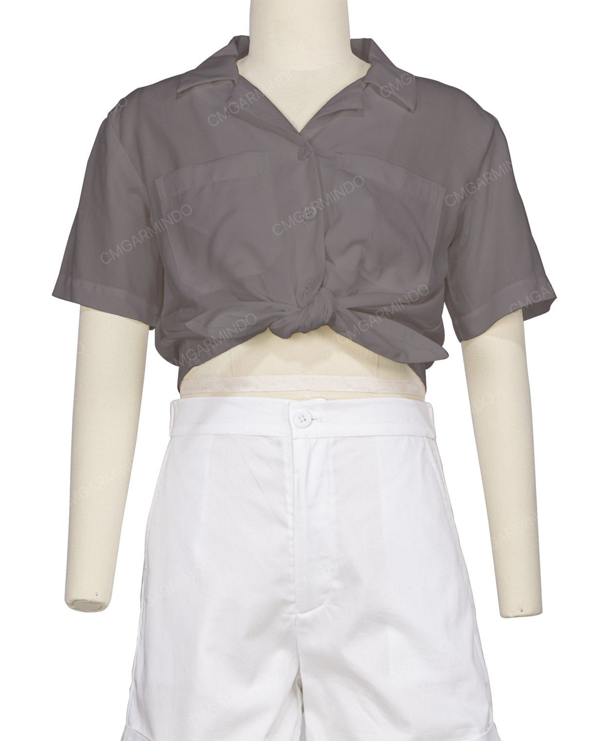 Tied Bottom Shirt