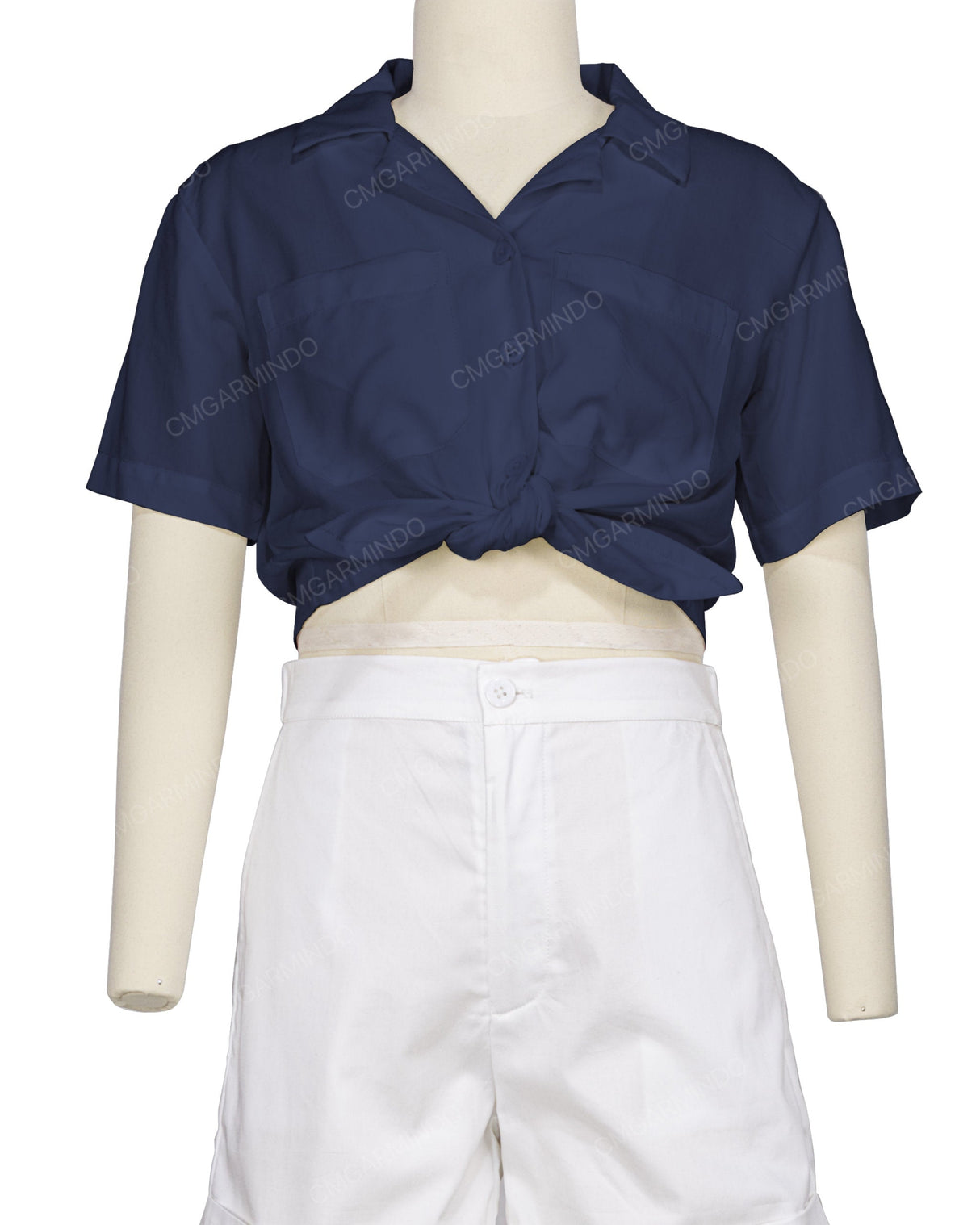 Tied Bottom Shirt