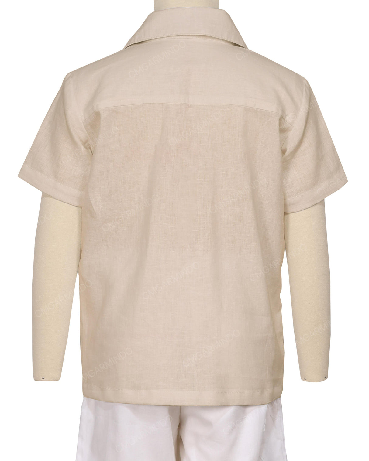 Regular Short Sleeve Button Up Shirt
