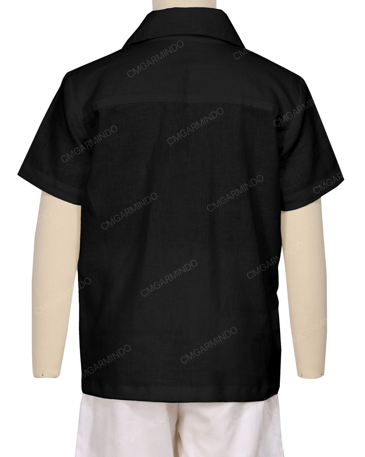 Regular Short Sleeve Button Up Shirt