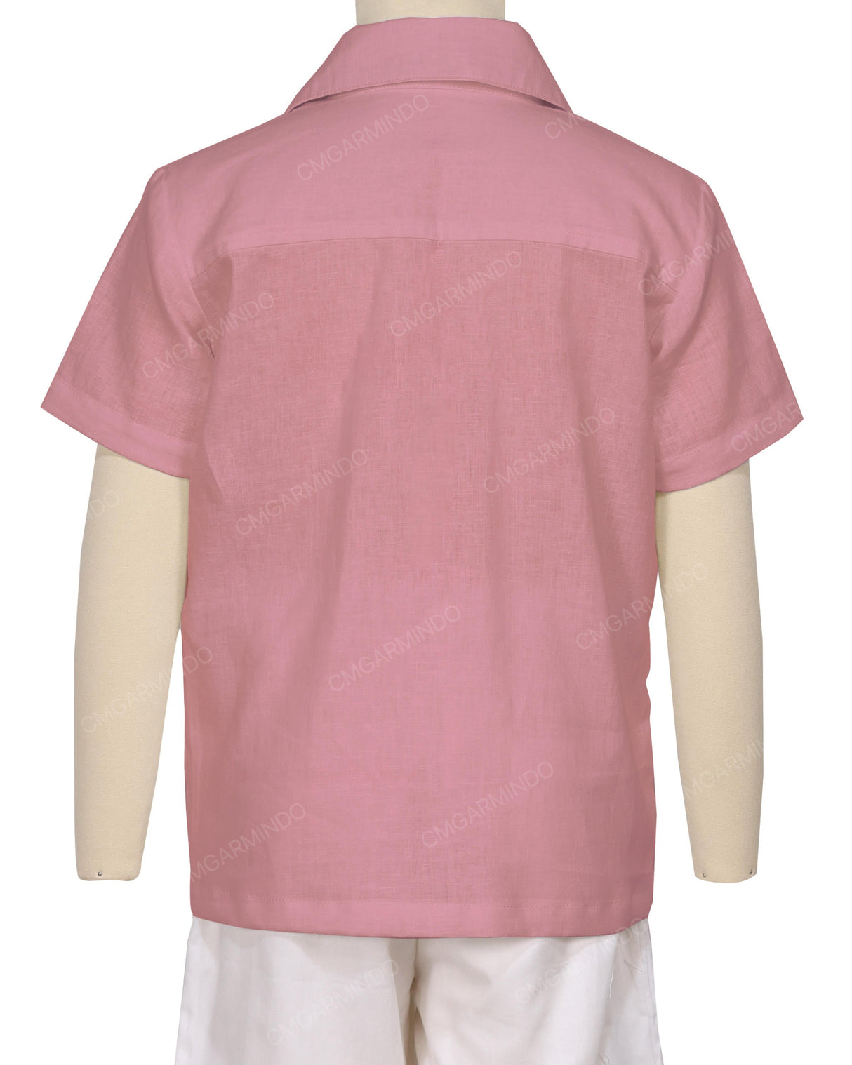 Regular Short Sleeve Button Up Shirt