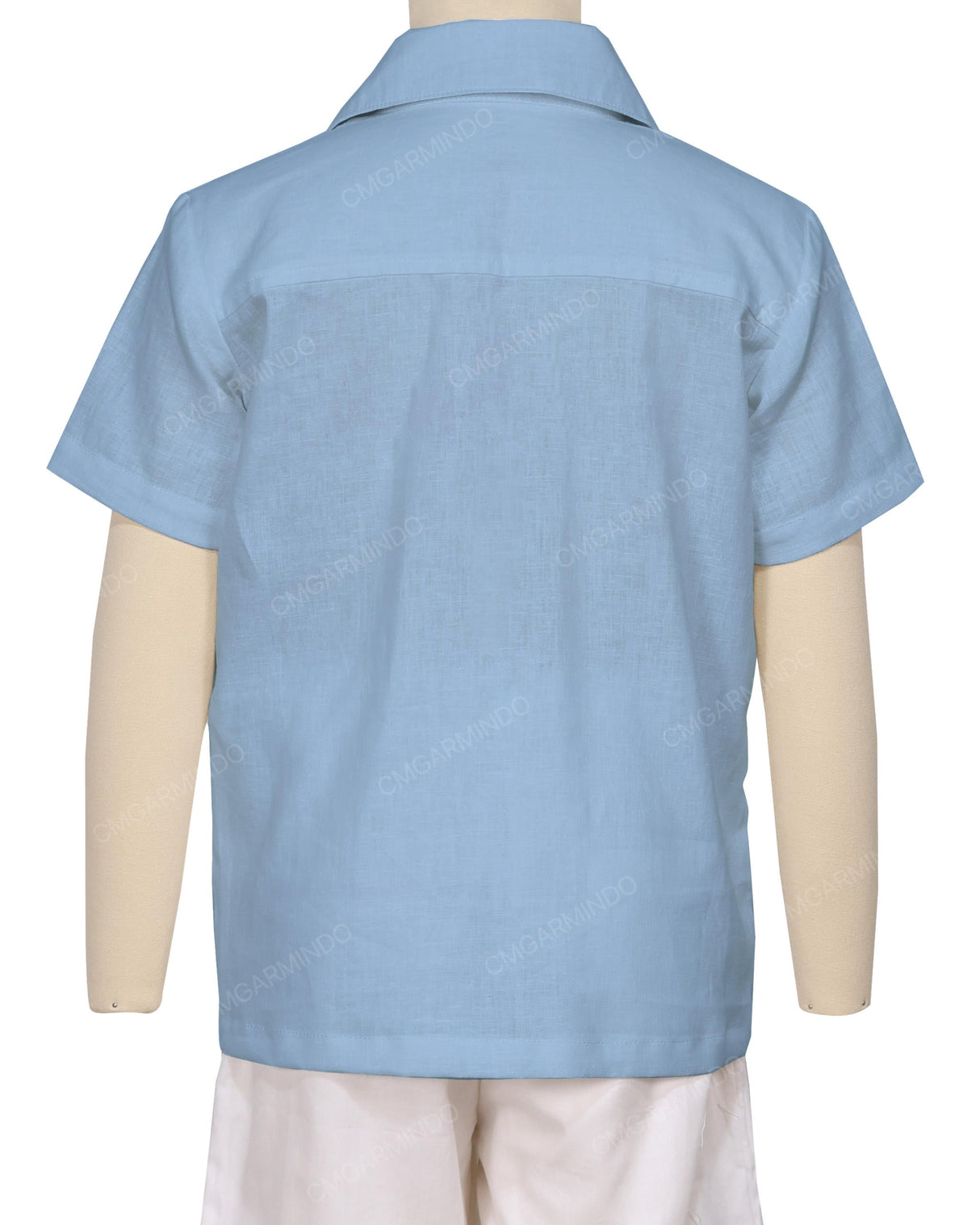 Regular Short Sleeve Button Up Shirt