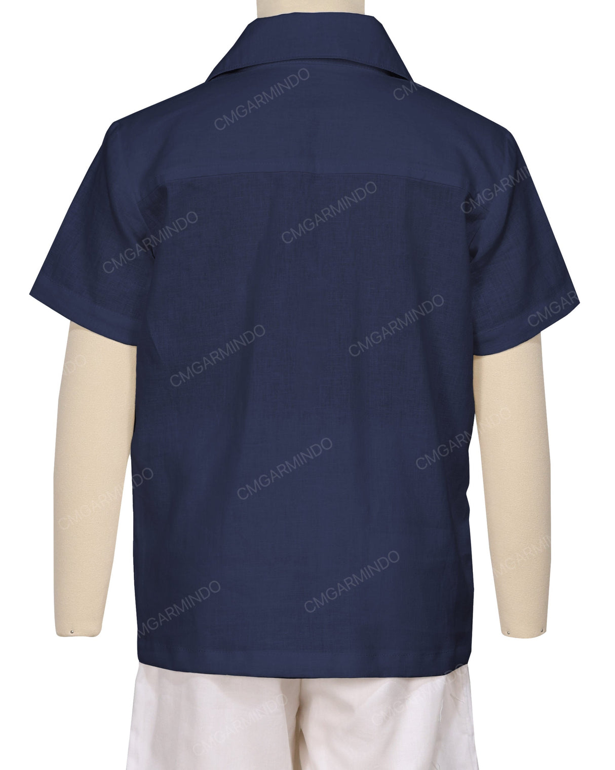 Regular Short Sleeve Button Up Shirt