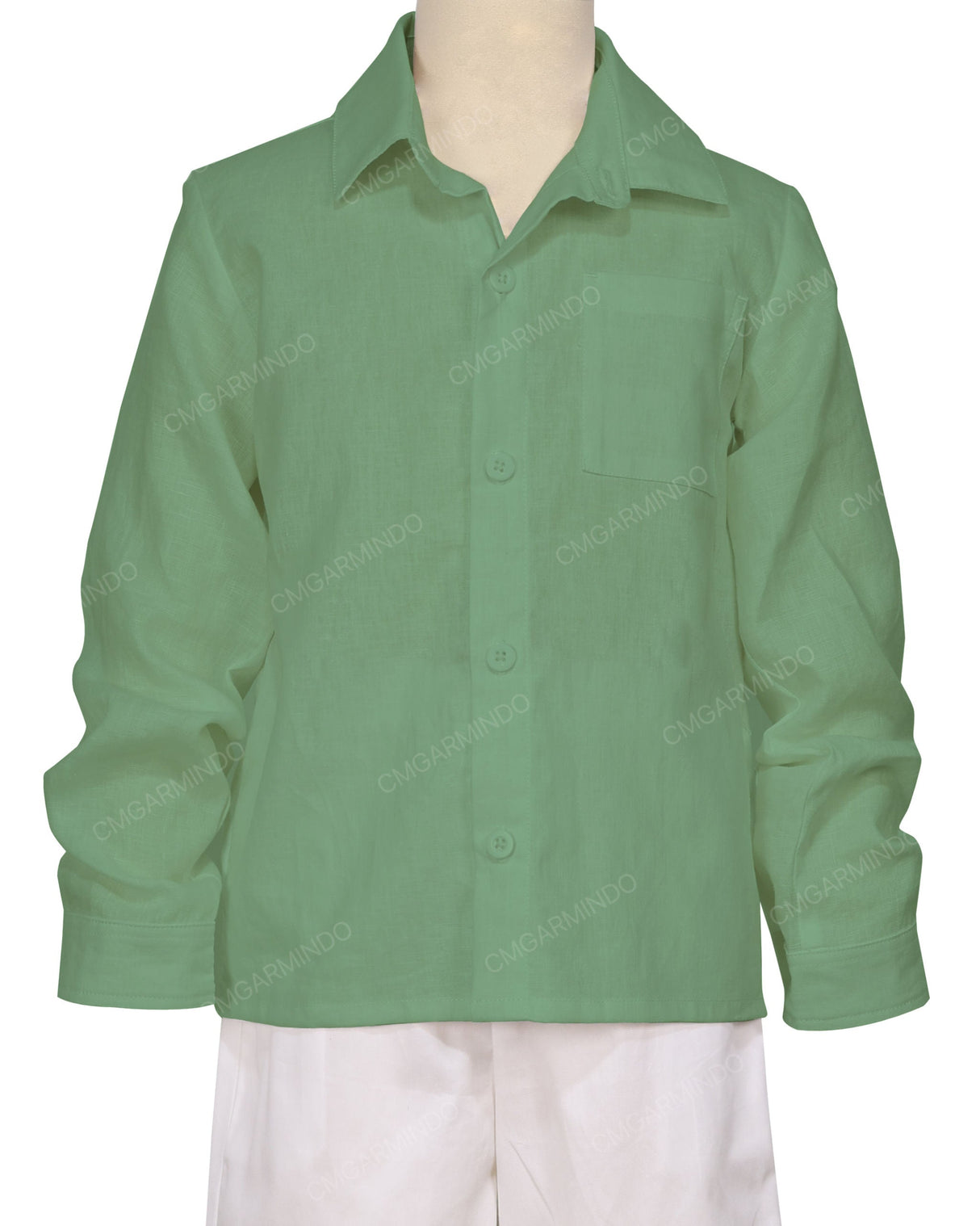 Regular Long Sleeve Button up Shirt