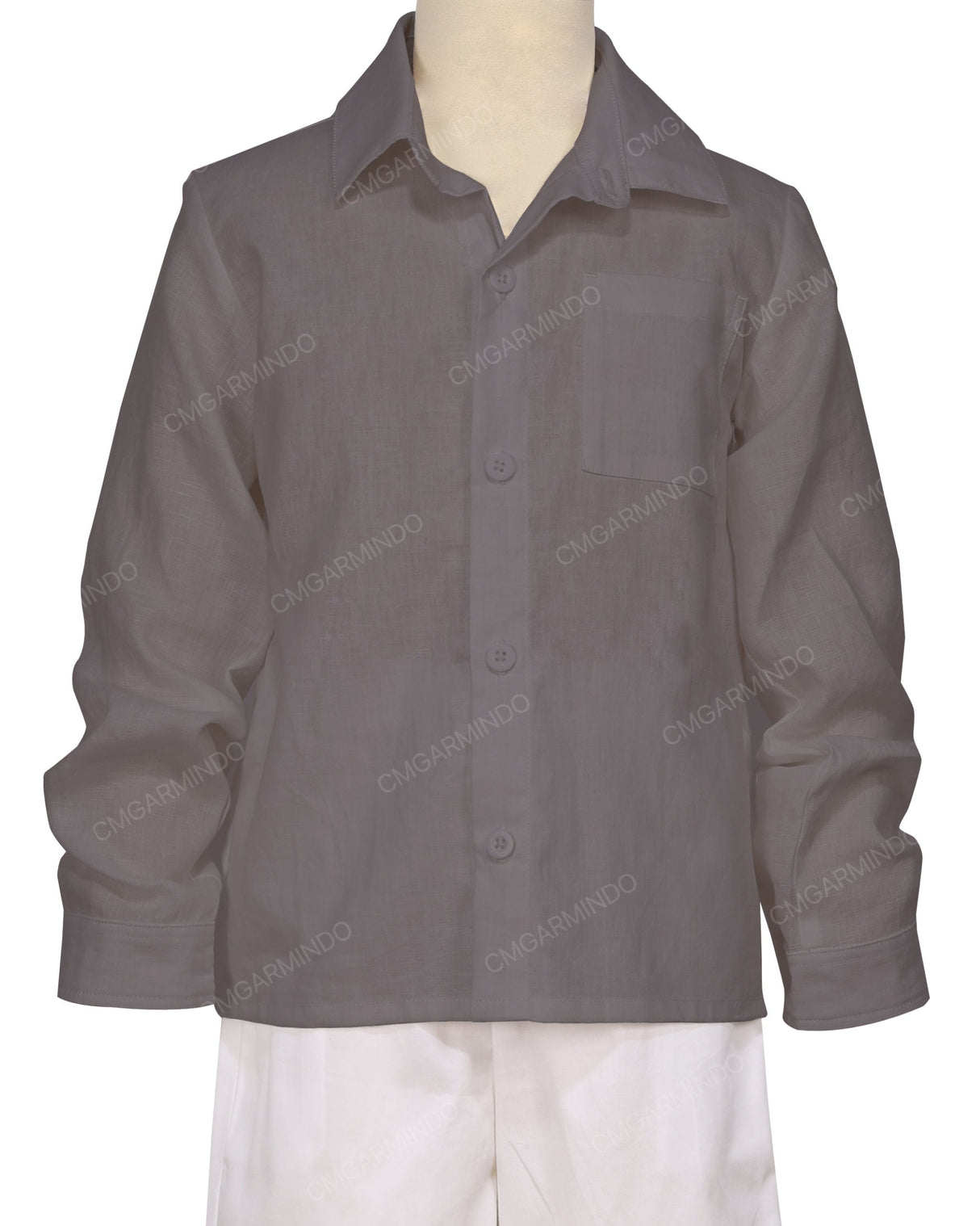 Regular Long Sleeve Button up Shirt