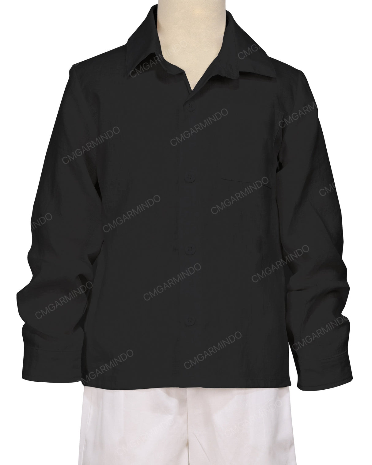Regular Long Sleeve Button up Shirt