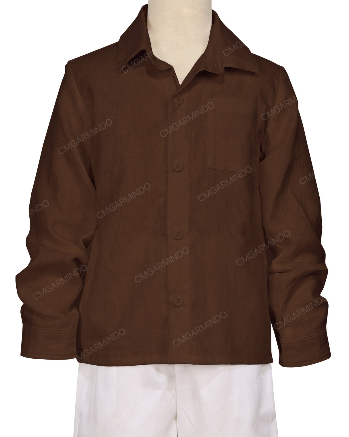 Regular Long Sleeve Button up Shirt