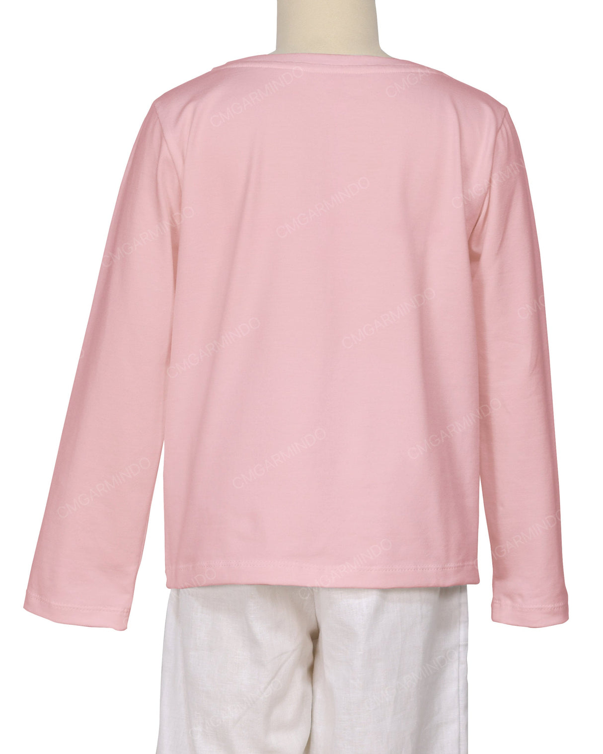 Relaxed Long Sleeve Boat Neck T-shirt