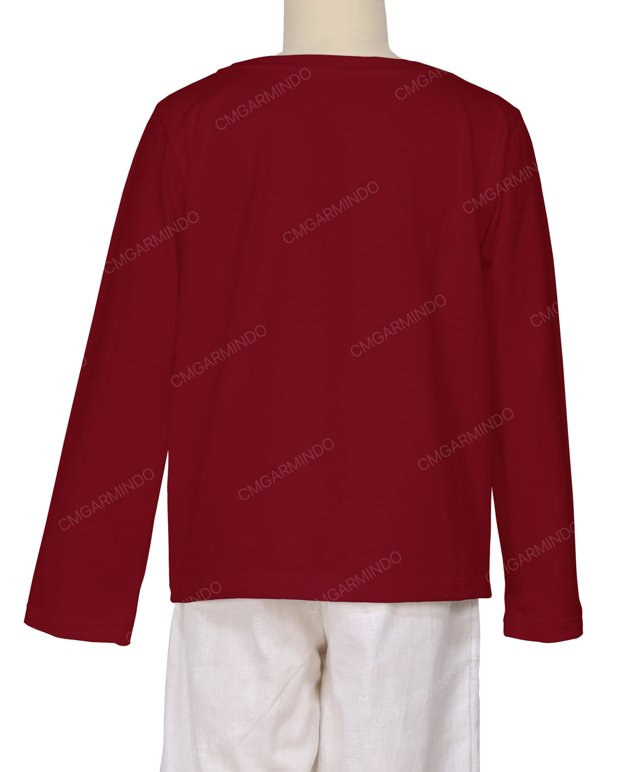 Relaxed Long Sleeve Boat Neck T-shirt