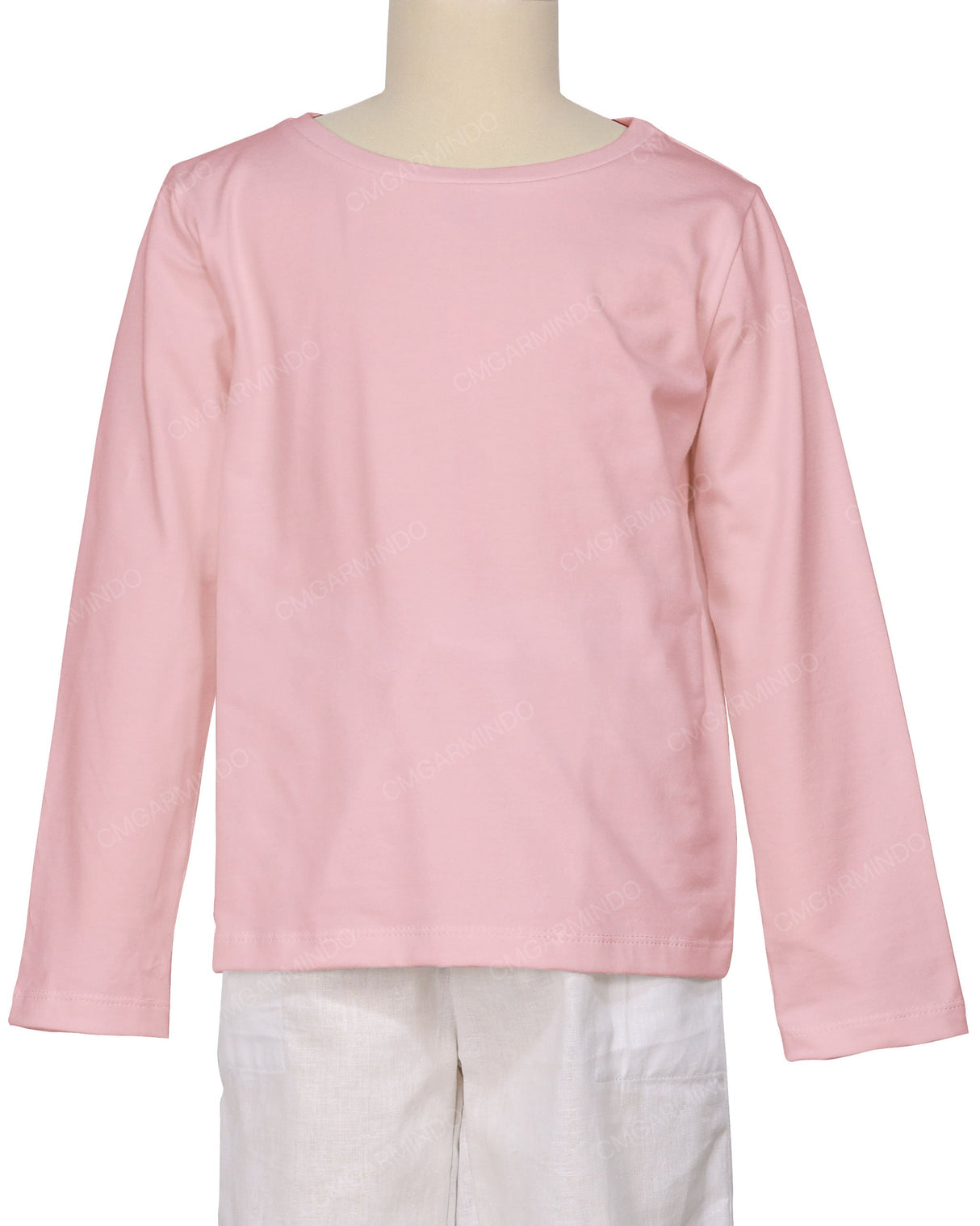 Relaxed Long Sleeve Boat Neck T-shirt