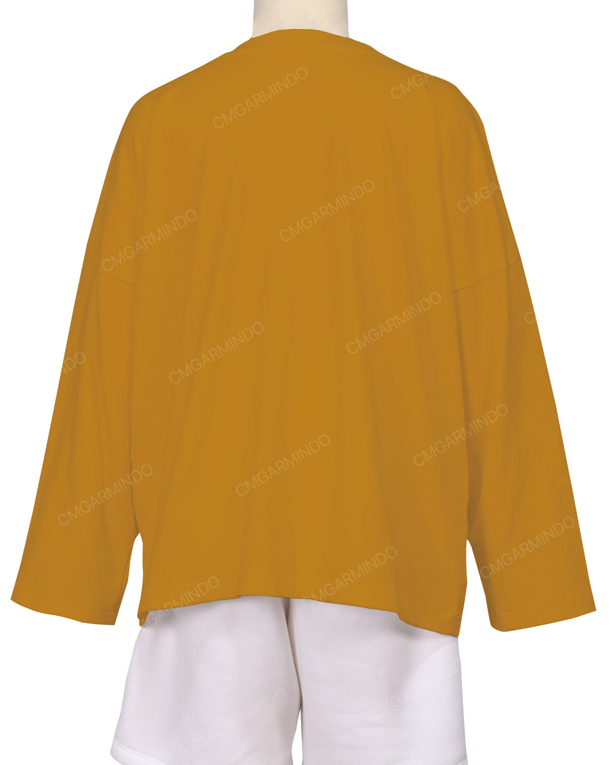 Oversized Drop Shoulder Long Sleeve T-Shirt