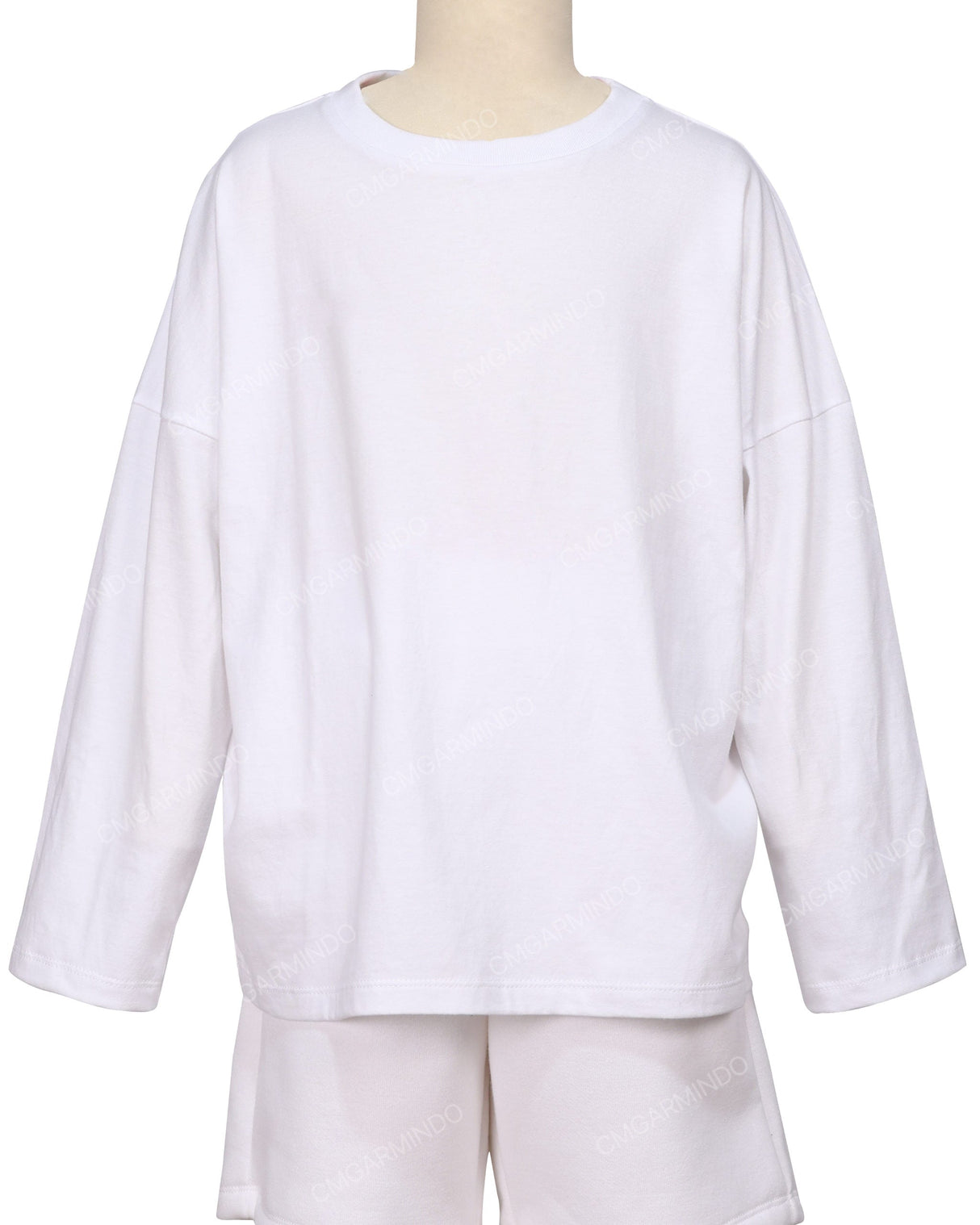 Oversized Drop Shoulder Long Sleeve T-Shirt