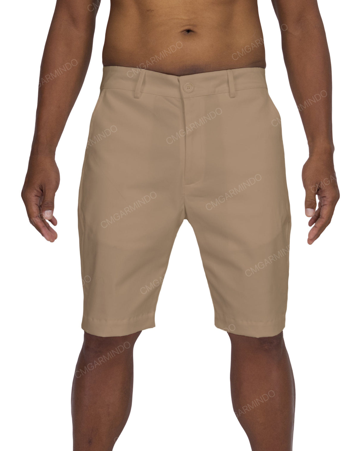 Slim Fixed Waist Shorts