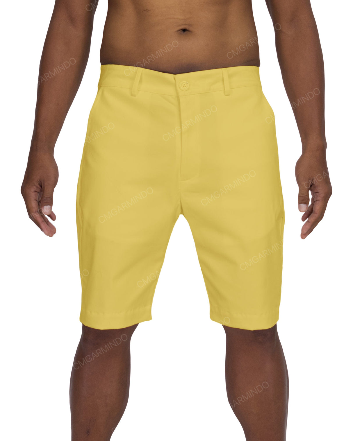 Slim Fixed Waist Shorts