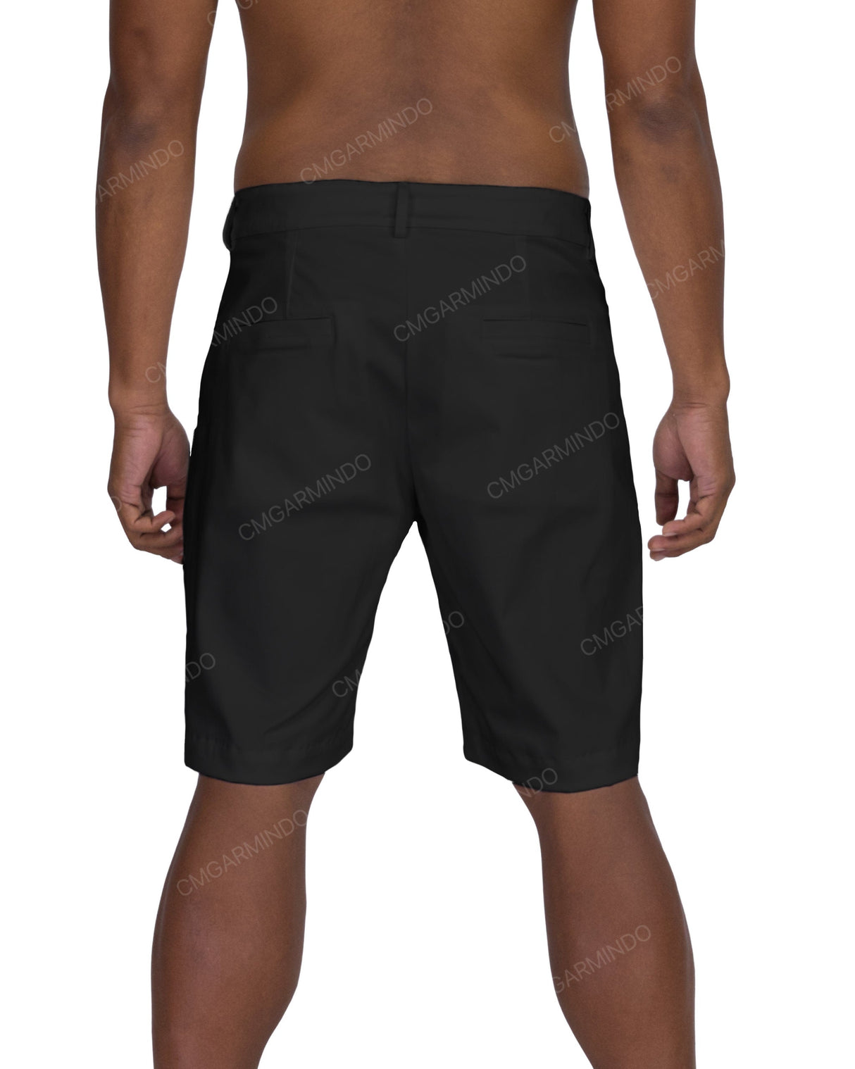 Slim Fixed Waist Shorts