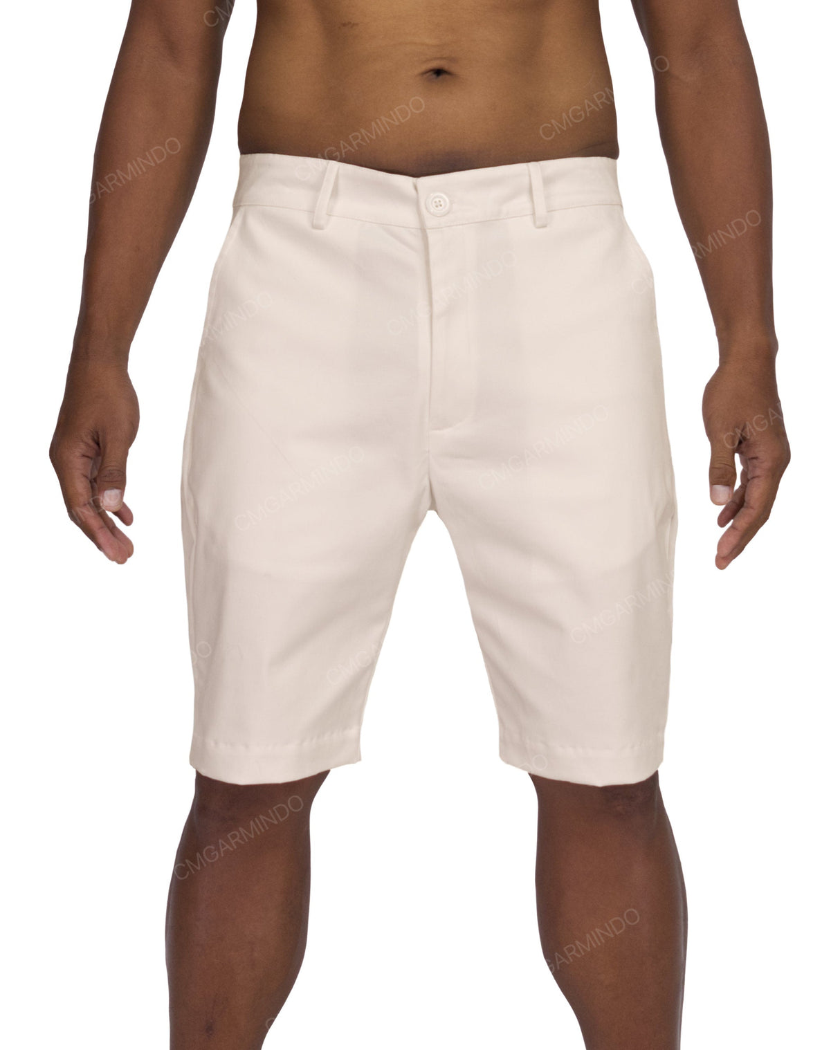 Slim Fixed Waist Shorts