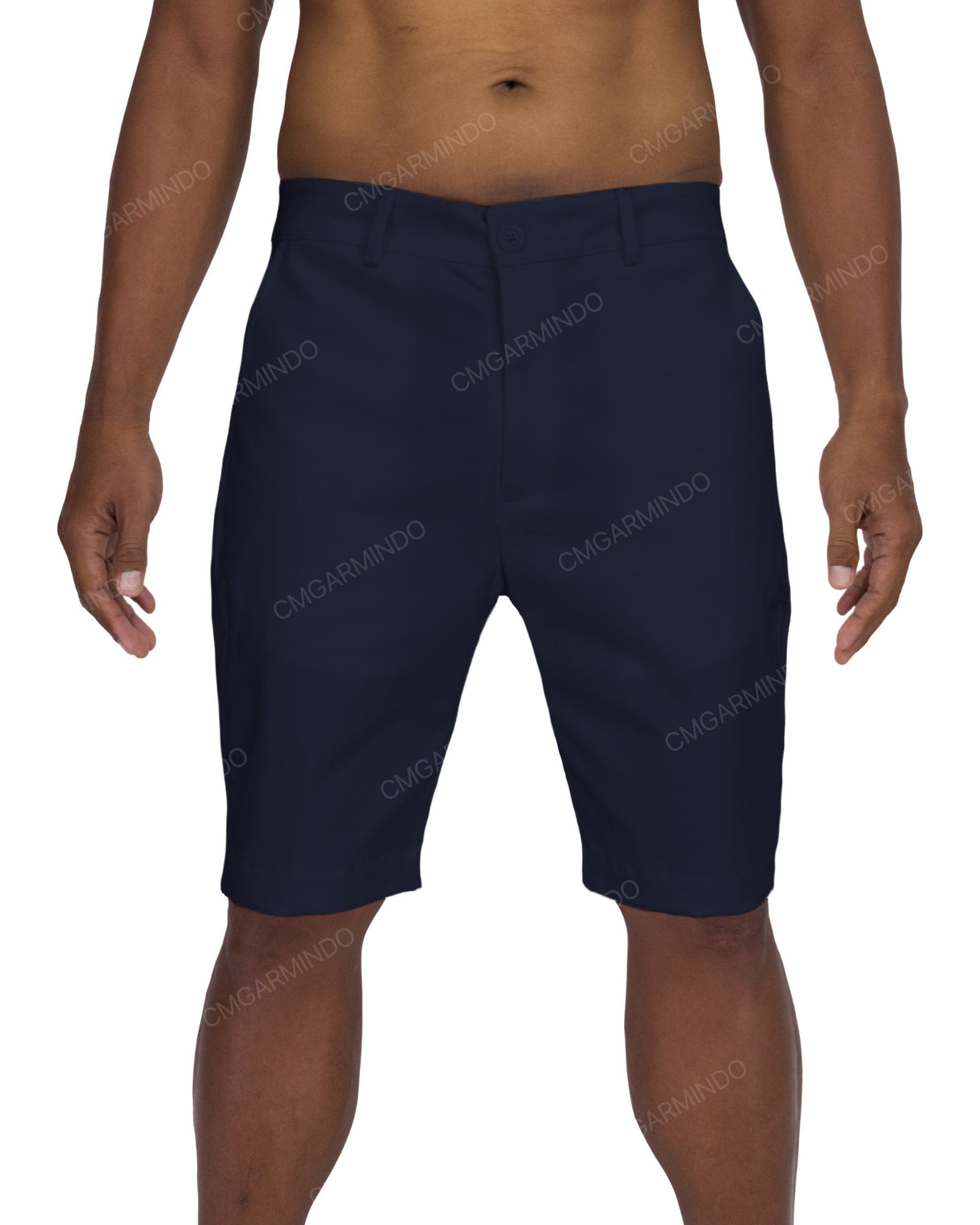 Slim Fixed Waist Shorts