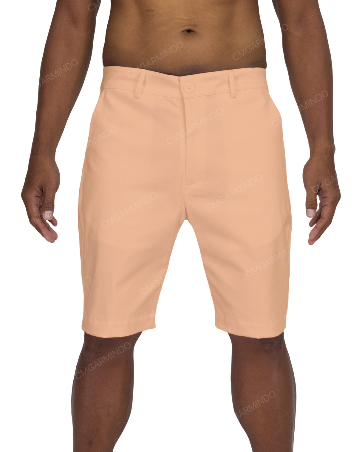 Slim Fixed Waist Shorts