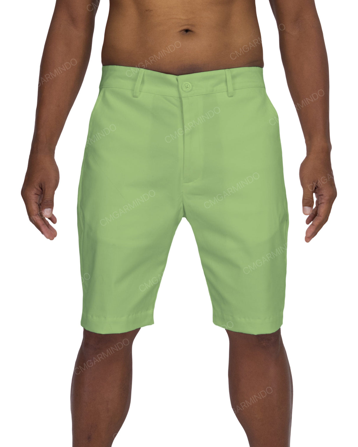 Slim Fixed Waist Shorts