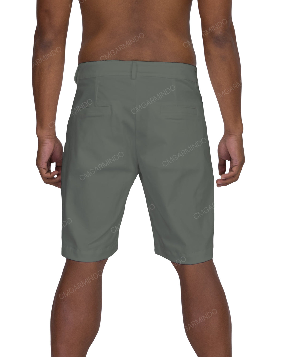 Slim Fixed Waist Shorts